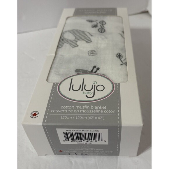 Mary Meyer LJ418 Africa Cotton Muslin Swaddling Blanket. NWT. - Picture 4 of 4